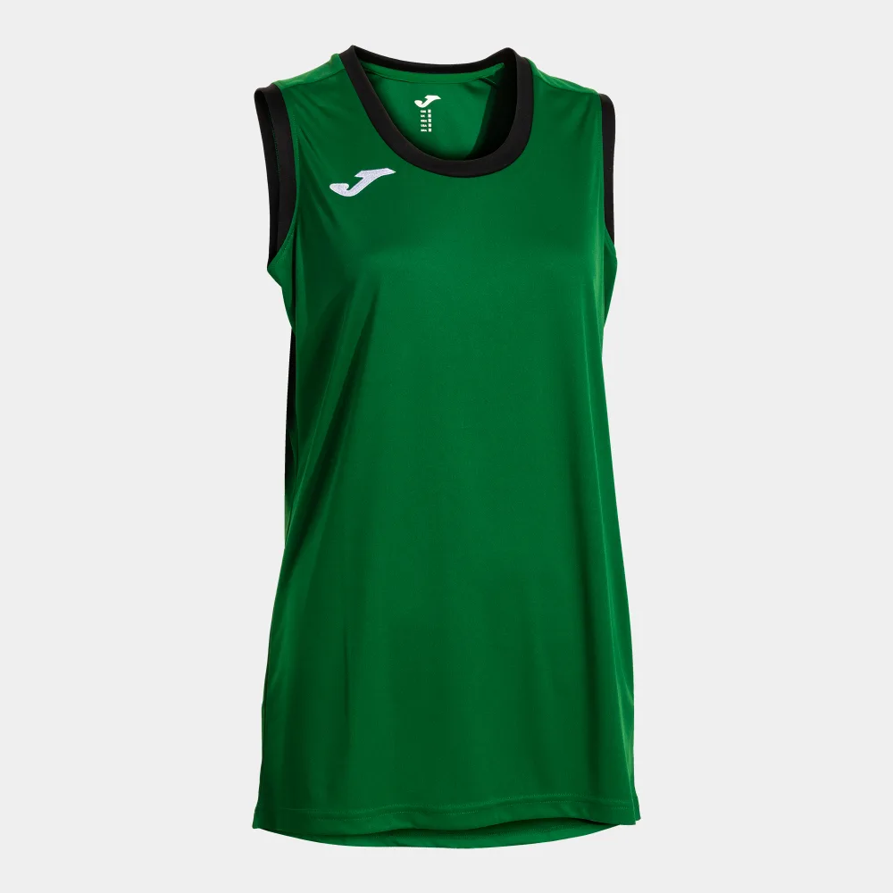 CANCHA SLEEVELESS WOMEN — GRÜN-SCHWARZ