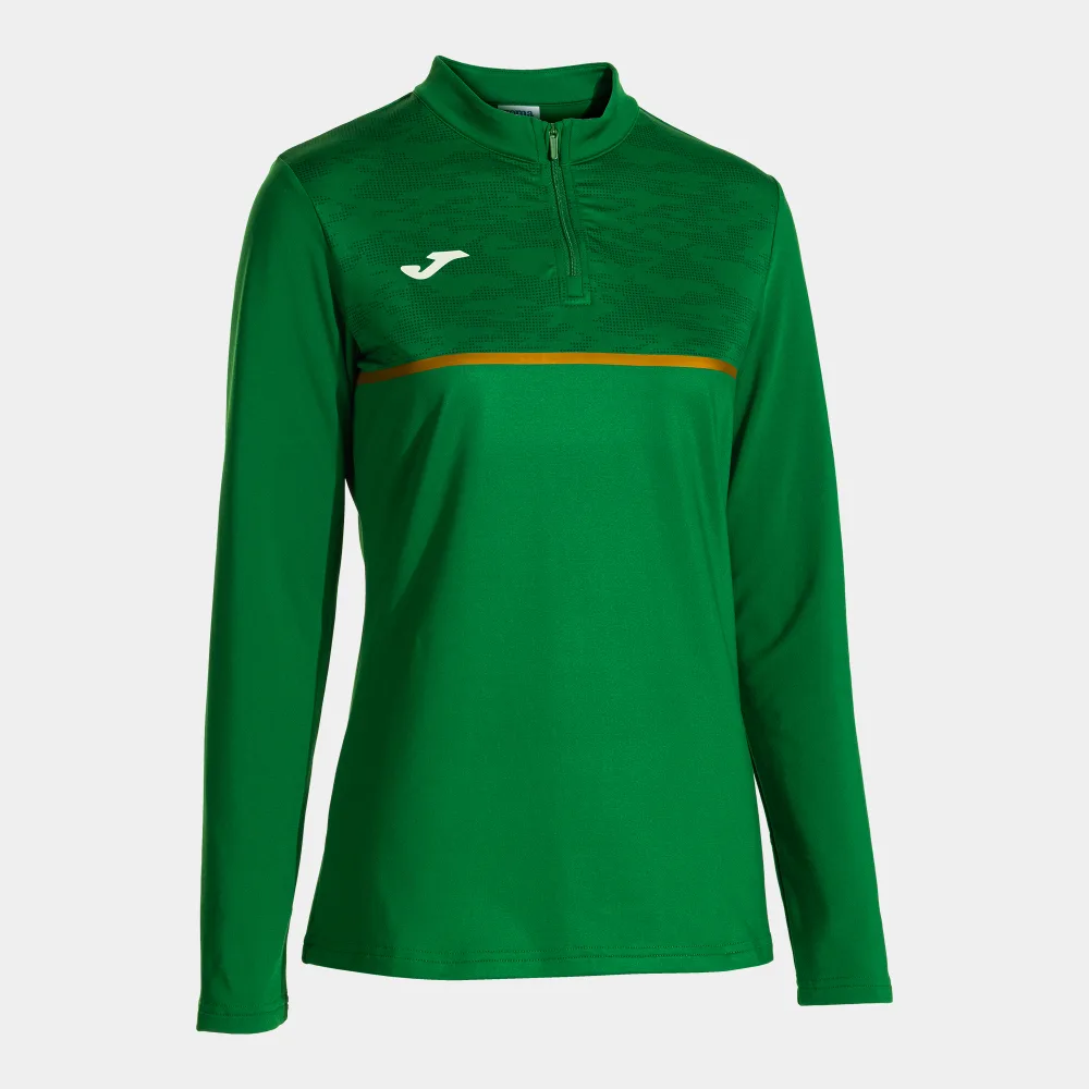 RECORD PRO SWEATSHIRT WOMEN — GRÜN
